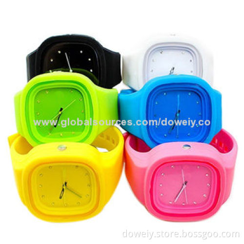 Gift Silicone Watch, OEM/ODM Orders are Accepted